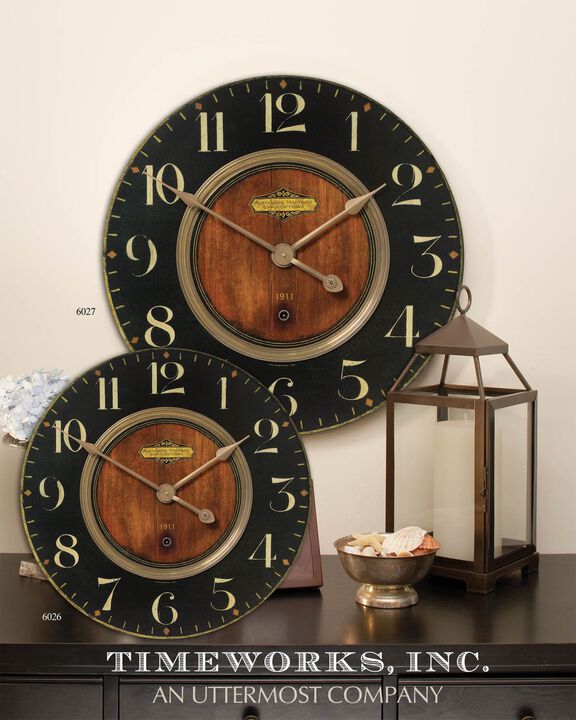 Uttermost Alexandre Martinot 23" Clock